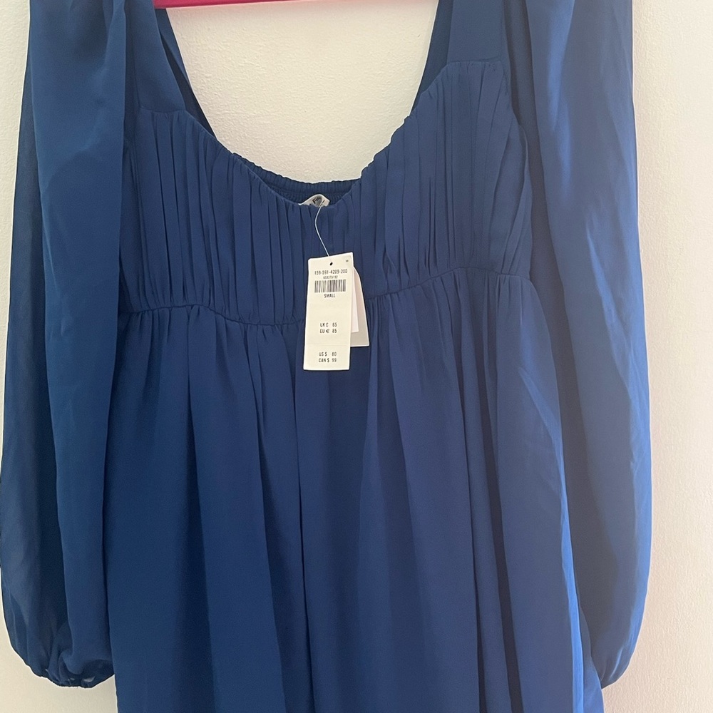 Blue Cocktail Dress